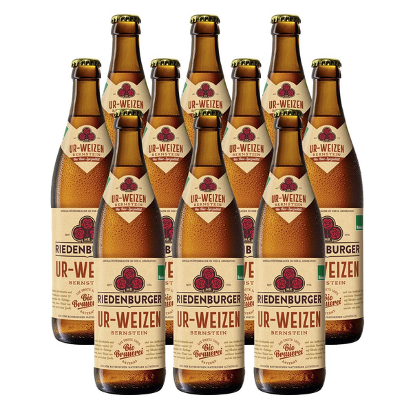Produktfoto zu Kiste Riedenburger Ur-Weizen 10x0,5L