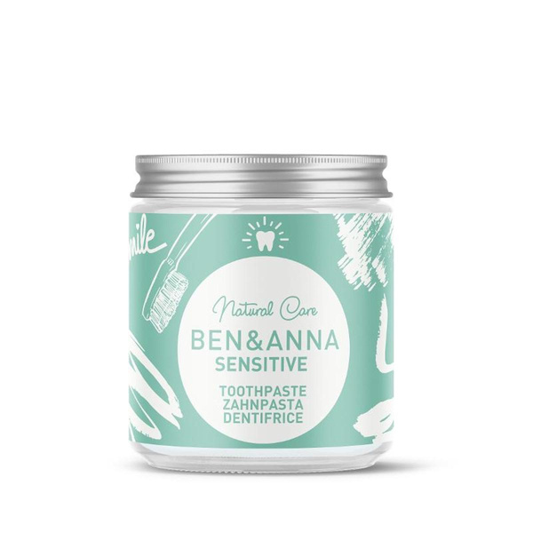 Produktfoto zu Ben & Anna Zahnpasta Sensitive 100g