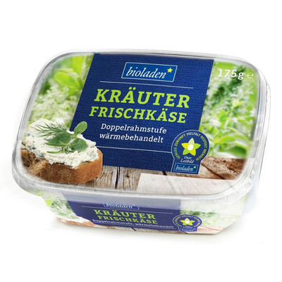Produktfoto zu Bioladen* Frischkäse Kräuter 175g