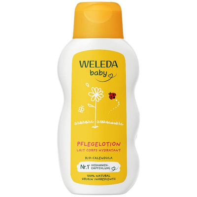 Produktfoto zu Weleda Baby Pflegemilch Body Lotion Calendula 200ml