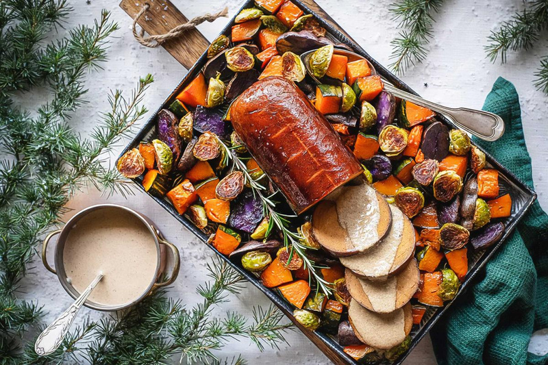 Vegane Alternativen zum Weihnachtsbraten