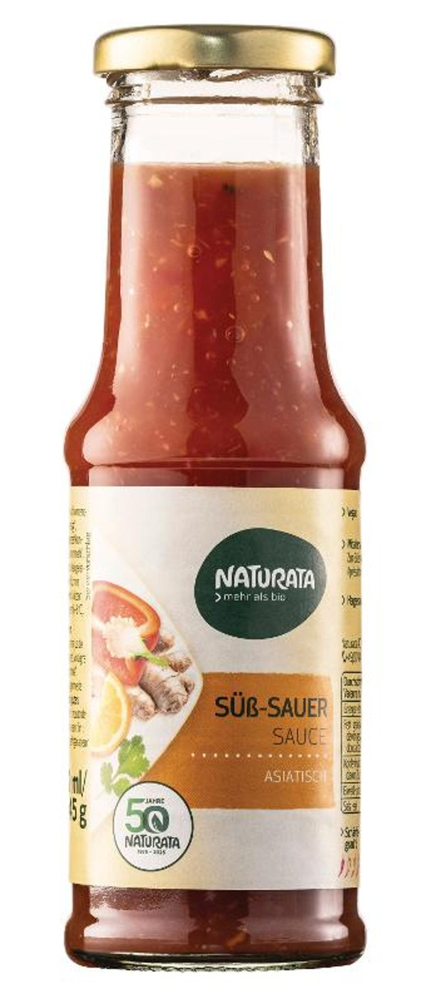 Produktfoto zu Naturata Süß Sauer Sauce 250ml