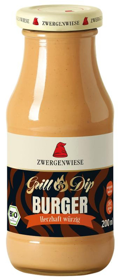 Produktfoto zu Zwergenwiese Grill & Dip Burger 200ml
