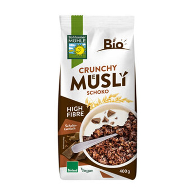 Produktfoto zu Bohlsener Mühle Schoko Crunchy 400g