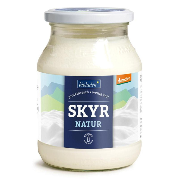Produktfoto zu Bioladen* Skyr Natur im Glas 500g