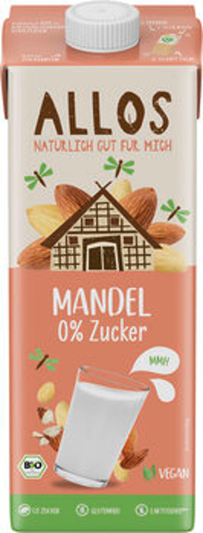 Produktfoto zu Allos Mandel Drink Naturell 1L