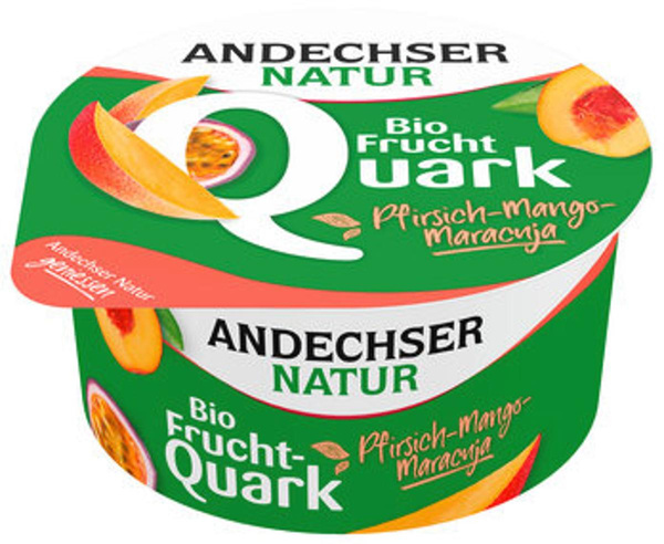 Produktfoto zu Andechser Pfirsich-Mango-Maracuja-Quark 150g