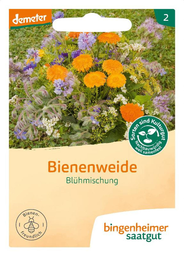Produktfoto zu Bingenheimer Saatgut Bienenweide Samen