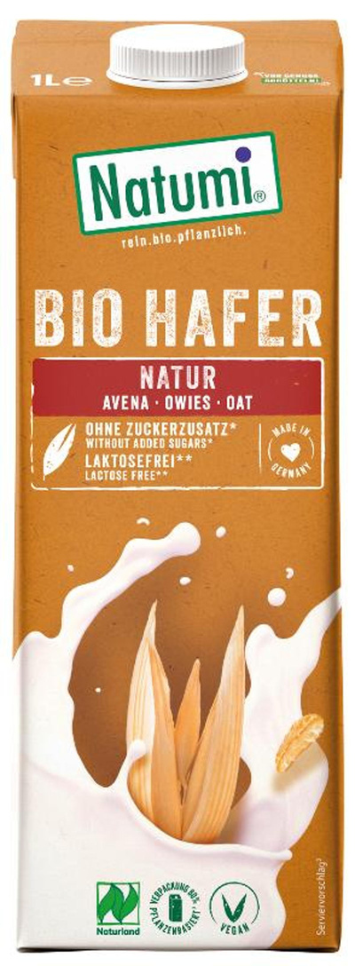 Produktfoto zu Natumi Haferdrink Natur 1L