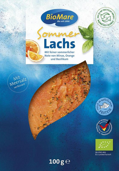 Produktfoto zu Bio Mare Sommerlachs 100g