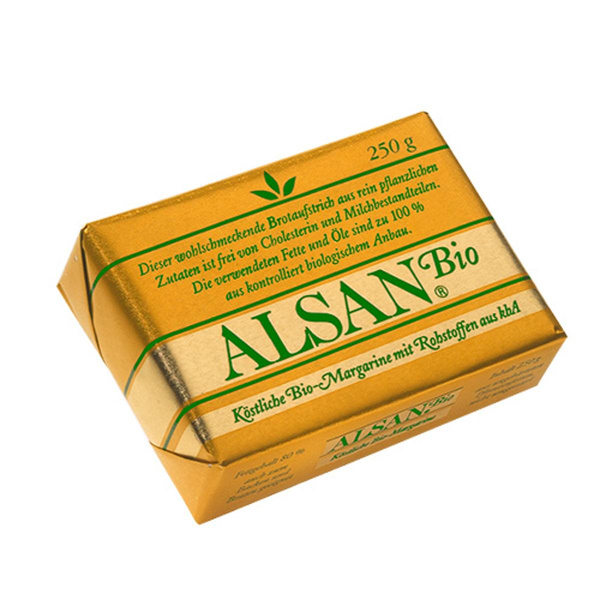 Produktfoto zu Alsan Margarine 250g