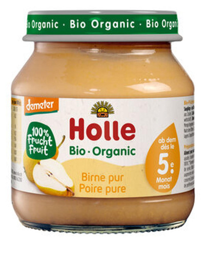 Produktfoto zu Holle Birne Pur 125g