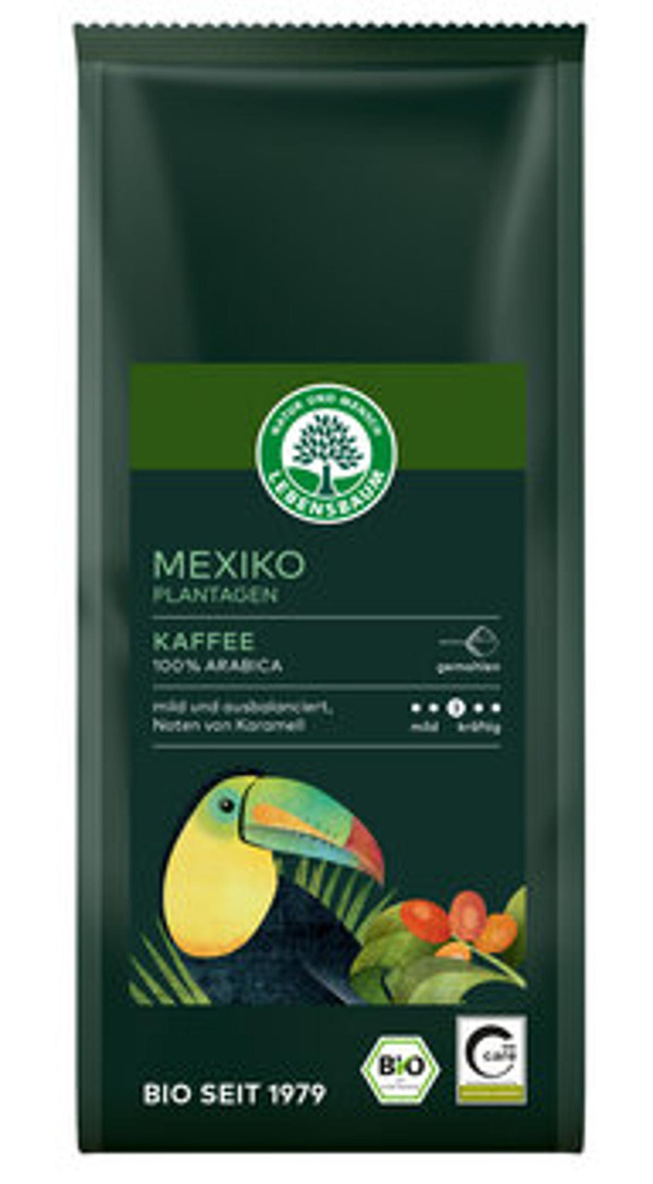 Produktfoto zu Lebensbaum Plantagen Kaffee gemahlen 250g