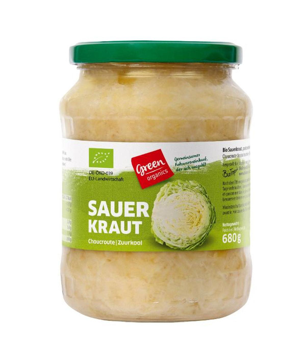 Produktfoto zu green Sauerkraut 680ml