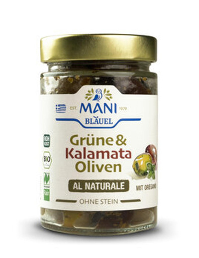 Produktfoto zu Mani Olivenmix al Natural 175g