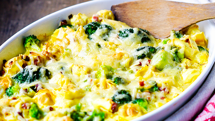 Rezeptbild für Broccoli-Tortellini-Auflauf