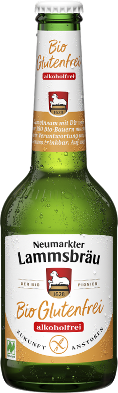 Produktfoto zu Lammsbräu Gluten- und alkoholfrei 0,33L