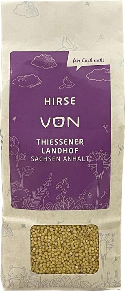 Produktfoto zu Thießener Landhof Hirse 500g