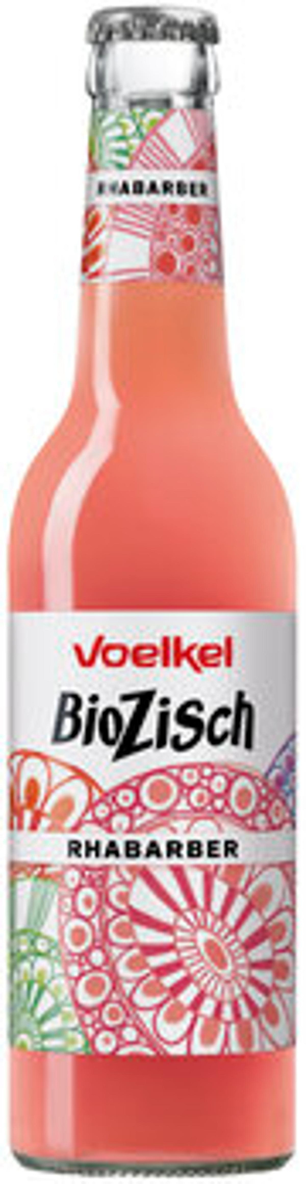 Produktfoto zu Voelkel Bio Zisch Rhabarber 0,33L