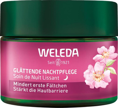 Produktfoto zu Weleda Glättende Nachtpflege Wildrose 30ml