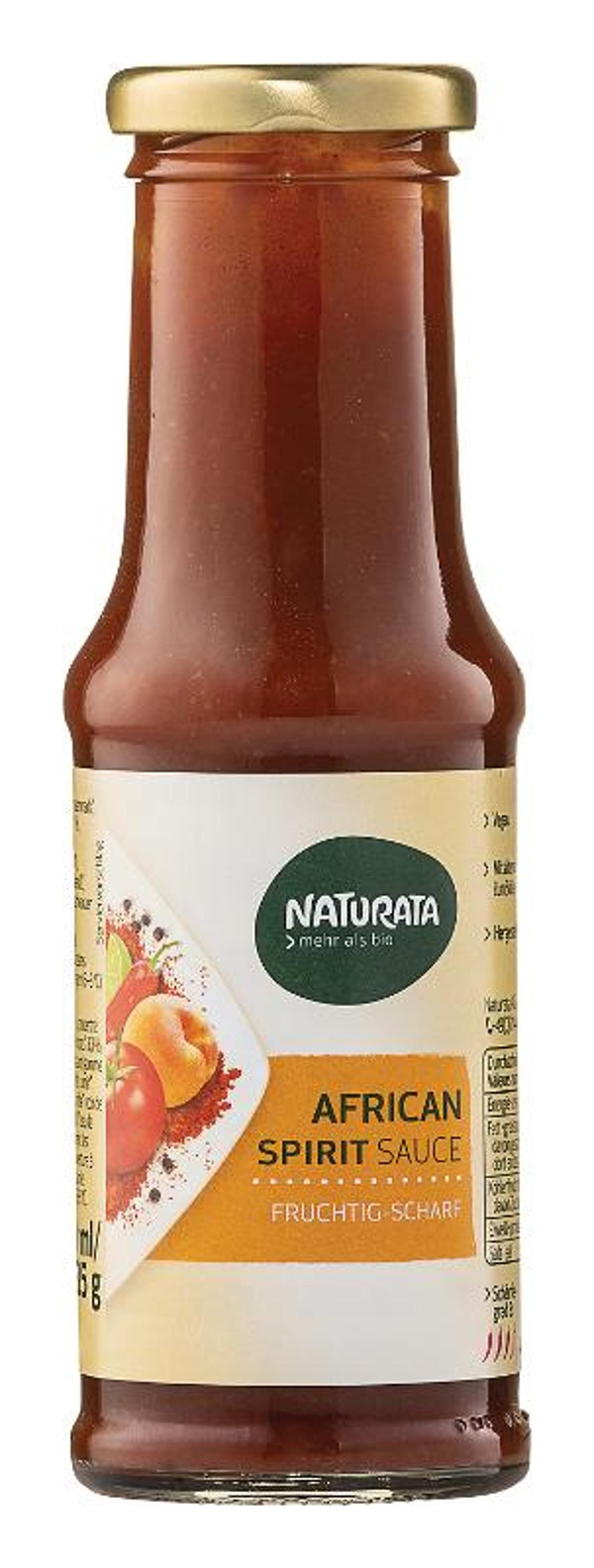 Produktfoto zu Naturata Grillsauce African Spirit 210ml