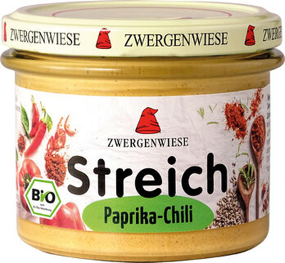 Produktfoto zu Zwergenwiese Streich Paprika Chili 180g