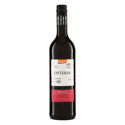 Produktfoto zu Osteria Merlot Demeter 0,75L