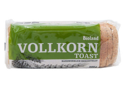 Produktfoto zu Das Backhaus Weizenvollkorntoast 500g