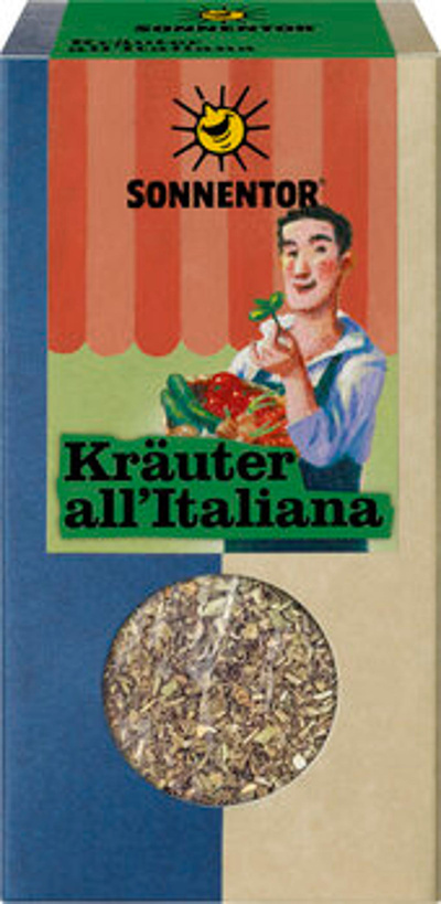 Produktfoto zu Sonnentor Kräuter all'Italiana 20g