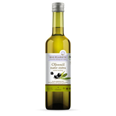 Produktfoto zu Bio Planète Olivenöl mittel fruchtig 500ml