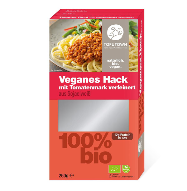 Produktfoto zu Tofutown Veganes Hack 250g