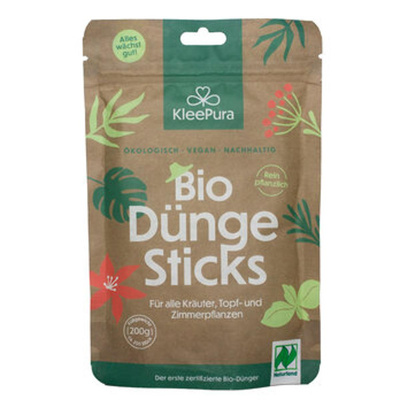 Produktfoto zu KleePura Bio-Düngesticks vegan 200g
