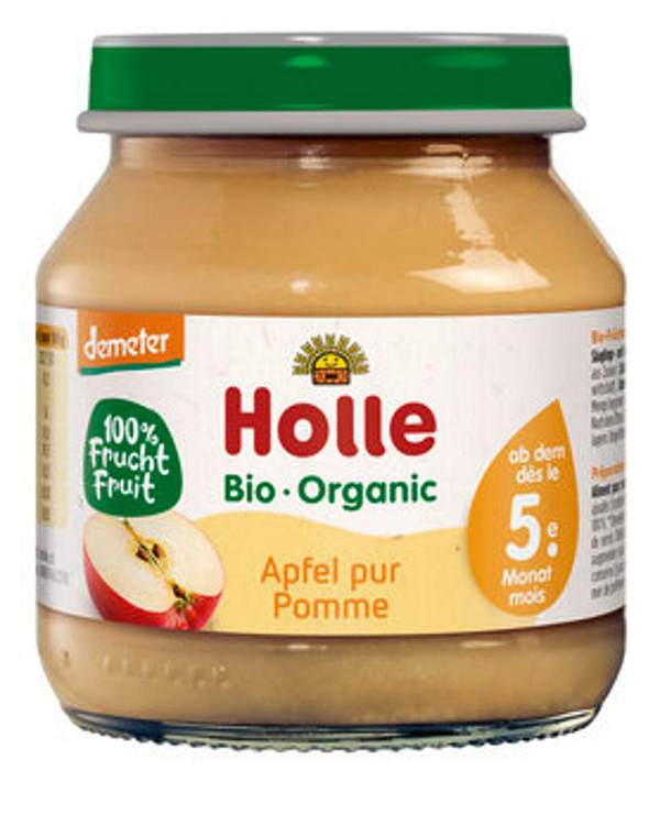Produktfoto zu Holle Apfel Pur 125g