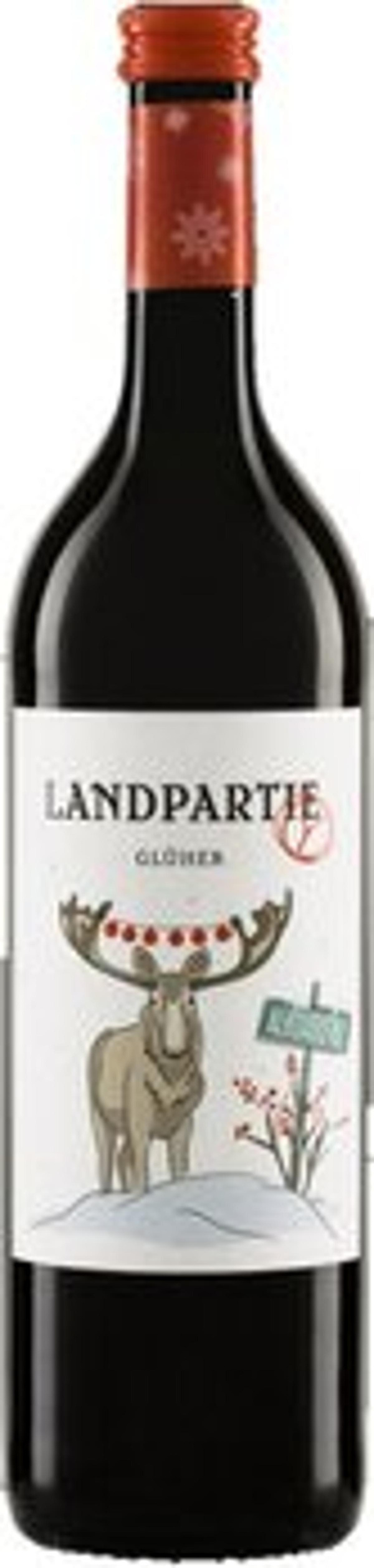Produktfoto zu LANDPARTY Glüher alkoholfrei rot 0,75L