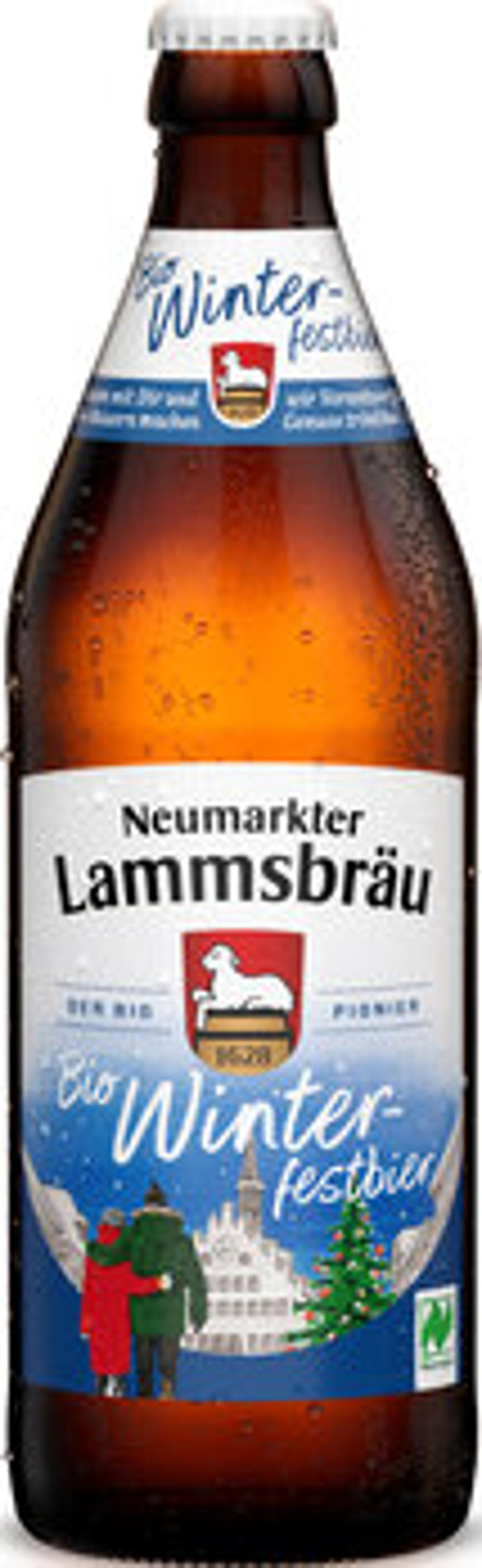Produktfoto zu Lammsbräu Winterfestbier 0,5L