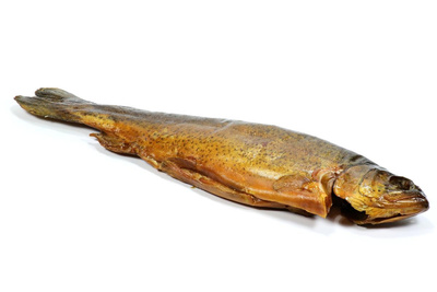 Produktfoto zu Bachsaibling geräuchert ca. 400g