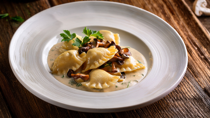 Rezeptbild für Maultaschen mit Kräuterfüllung