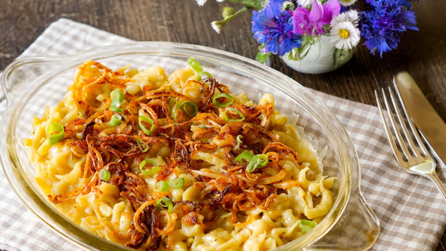 Rezeptbild für Käsespätzle