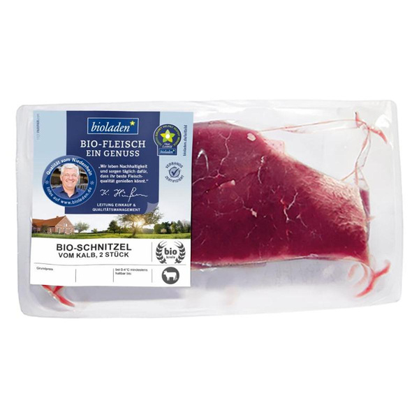Produktfoto zu Bioladen* Kalbsschnitzel 2 Stück ca. 400g
