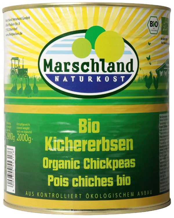 Produktfoto zu Marschland Kichererbsen 2,9kg