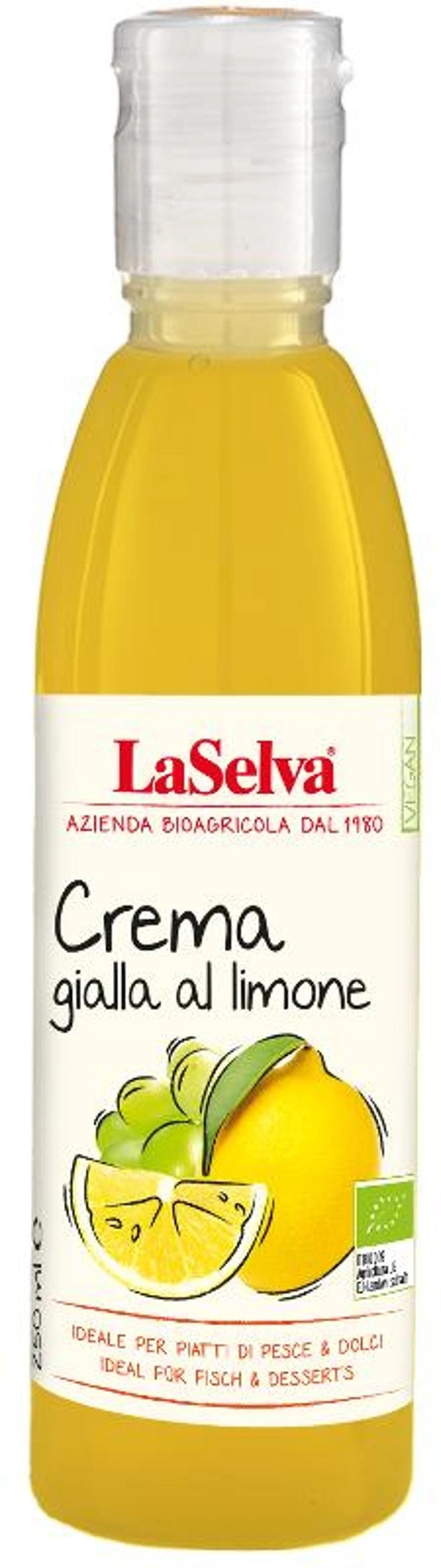 Produktfoto zu LaSelva Helle Creme mit Zitrone 250ml