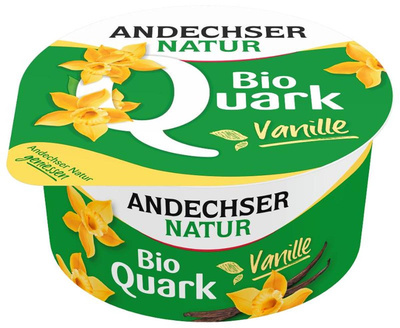 Produktfoto zu Andechser Quark Vanille 150g