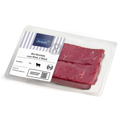 Produktfoto zu Bioladen Roulade vom Rind 2 Stück ca. 320g