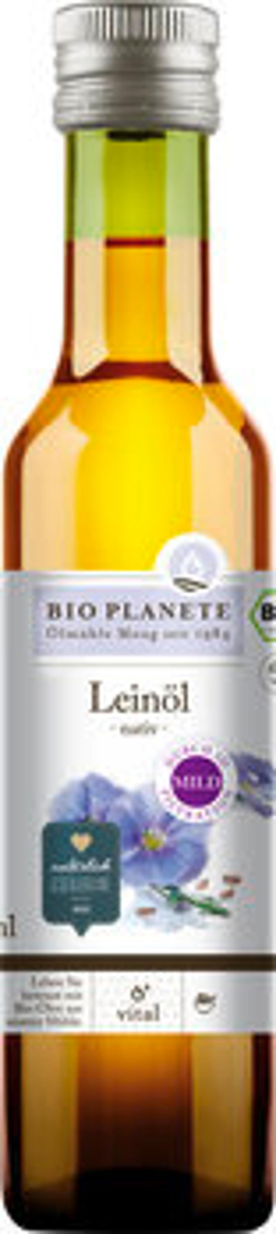 Produktfoto zu Bio Planète Leinöl nativ mild 250ml