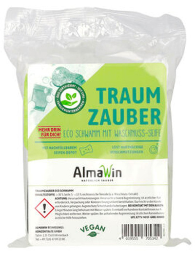 Produktfoto zu Almawin Sauber-Zauber Eco Schwamm