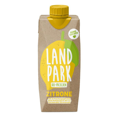 Produktfoto zu Landpark Bio-Quelle Lemon 0,5L
