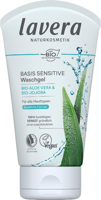 Produktfoto zu Lavera Basis Sensitiv Waschgel 125ml