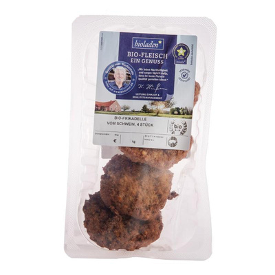 Produktfoto zu Bioladen* Frikadelle vom Schwein 4x85g