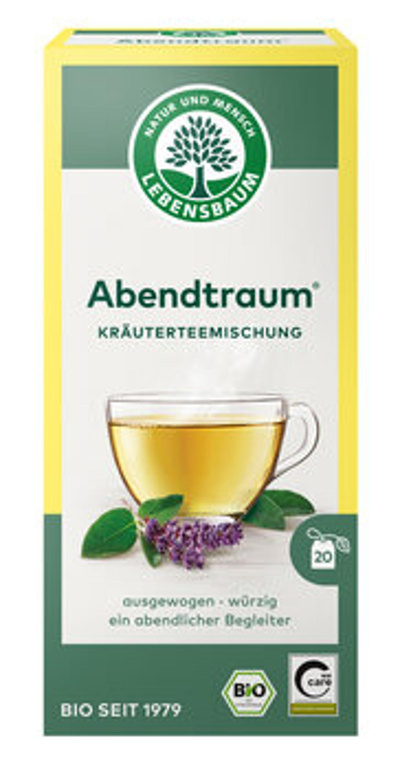Produktfoto zu Lebensbaum Kräutertee-Abendtraum 20*1,5g