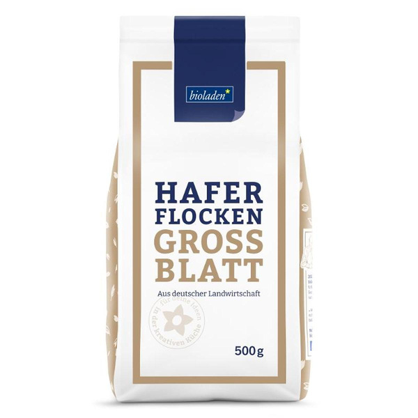 Produktfoto zu Bioladen Haferflocken Großblatt 500g